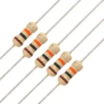 27K 0.25W 5% Carbon Film Resistor Axial Through-Hole