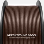 Numakers PLA Metallic Filament 1.75mm 1kg – Tungsten Brown - Image 2