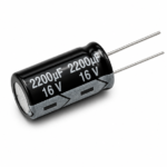 Electrolytic Capacitors Through Hole 2200uF 16V.
