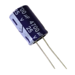 Electrolytic Capacitors Through Hole  4700uF ,25V.