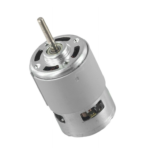 755 DC Motor – 12V/24V High-Speed Threaded Shaft Motor