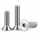 SS CSK Allen M3 x 10mm, Dia. 3mm, Length 10mm, Stainless Steel (SS202) Allen Socket Countersunk Screws - Image 2