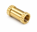 M3 x 10 Brass Threaded Inserts Nut