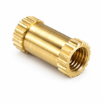 M3 x 10 Brass Threaded Inserts Nut