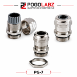 IP68 PG7 Metal Cable Gland Nickel Plated