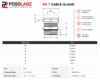 IP68 PG7 Metal Cable Gland Nickel Plated - Image 2