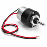 Geared DC Motor 750 RPM, 12V, Low Noise