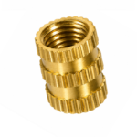 M6 x 10 Brass Threaded Inserts Nut