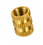 M4 x 10 Brass Threaded Inserts Nut
