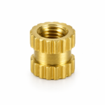 M2.5 x 6 Brass Threaded Inserts Nut