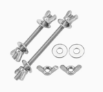 SS M4 Stainless Steel Threaded Rod (Dia 4mm, Length 300mm.) - Image 3