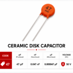 Ceramic Disk Capacitors (47pF | 0.047nF )