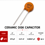 Ceramic Disk Capacitors (470pF | 0.47nF )
