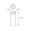 16mm Plastic Spacer - Image 2