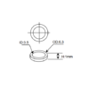 1mm Plastic Spacer - Image 2