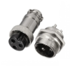 3 Pin 16mm Male/Female Mini Round Shell Panel Connector - Image 3