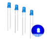 3mm round DIP LED Blue in Blue