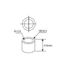 5mm Plastic Spacer - Image 2