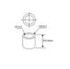 6.3mm Plastic Spacer - Image 2