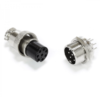 8 Pin 16mm Male/Female Mini Round Shell Panel Connector