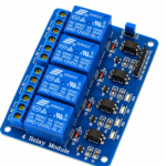 12V 4 Channel Relay Module with Optocoupler