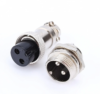 2 Pin 16mm Male/Female Mini Round Shell Panel Connector - Image 3