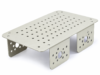 4-Wheel Advanced Grey Metal Chassis for Robot Car