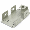 4-Wheel Advanced Grey Metal Chassis for Robot Car - Image 3